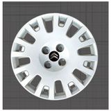 Tisa Citroen Nemo 15" Jant Kapağı 4'lü Takım JKC002