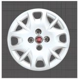 Tisa Fiat Po Palio - Albea 14" Jant Kapağı 4'lü Takım JKF006 - K
