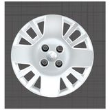 Tisa Peugeot Bipper Tepe 14" Jant Kapağı 4'lü Takım JKP001