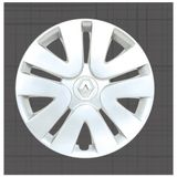 Tisa Renault Fluence Madrigal 15" Jant Kapağı 4'lü Takım JKR020