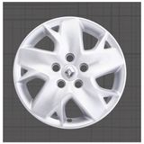 Tisa Renault Megane III - Fluence 16" Jant Kapağı 4'lü Takım JKR022
