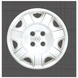 Tisa Renault Megane Octares 15" Jant Kapağı 4'lü Takım JKR015