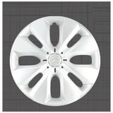 TİSA Tisa Citroen Elysee 15" Jant Kapağı 4'lü Takım JKC004