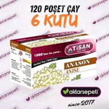 Tisan Anason Çayı 6 Kutu 120 Poşet Çay