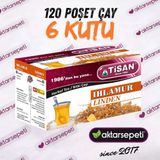 Tisan Ihlamur Çayı 6 Kutu 120 Poşet Çay