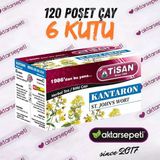 Tisan Kantaron Çayı 6 Kutu 120 Poşet Çay