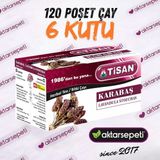 Tisan Karabaş Çayı | 6 Kutu | 120 Poşet Çay - Bitki Çayı