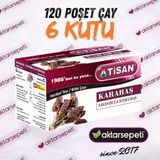 Tisan Karabaş Çayı 6 Kutu 120 Poşet Çay