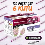 Tisan Kekik Çayı 6 Kutu 120 Poşet Çay