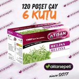 Tisan Melisa Çayı | 6 Kutu | 120 Poşet Çay