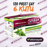 Tisan Nane Limon Aromalı Çayı 6 Kutu 120 Poşet Çay