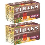 Tisan Tihaks 2 Kutu Karışık Bitki Çayı 20 Poşet Doğal ve Katkısız Ferahlatıcı Lezzet