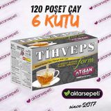 Tisan Tihveps Kayısı Aromalı Çay | Form Çay | 120 Poşet Çay - Bitki Çayı