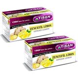 Tisan Zencefil Limon Bitki Çayı 20'li Poşet x 2