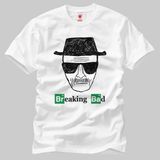 Tisho Breaking Bad Beyaz Erkek T-Shirt