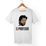 Tisho La Casa De Papel Beyaz Erkek T-shirt