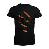 Tisho Naruto Siyah Erkek T-shirt