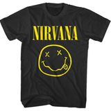 Tisho Nirvana Siyah Erkek T-shirt