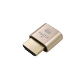 Tishric Dummy Plug Gold Sanal HDMI