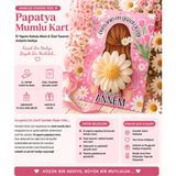 Tişört Kodu Anneler Günü Papatya Mumlu Kart – El Yapımı Kokulu Mum & Özel Tasarım Anlamlı Hediye