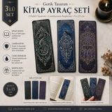 Tişört Kodu Gotik Kitap Ayracı 3’lü Set – Ejderha, Kuzgun ve Gotik Pencere Tasarımlı Laminasyonlu Ayraç
