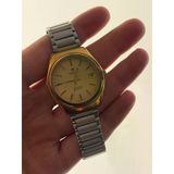 Tissot Seastar 38Mm Çelik Kordon Altın Kaplama Erkek Kol Saati 2.El