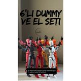 Titan 13 - Lucky 13 Oynar Eklemli Robot Figür Oyuncak Set 6 Adet Dummy ve 1 Adet 12'li El Seti