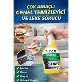 Titan Çok Amaçlı Hijyenik Genel Temizlik Ürünü ve Leke Sökücü - 5 Lt. (Joker G3)
