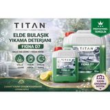 Titan Elde Bulaşık Yıkama Deterjanı – Profesyonel Temizlik Gücü 5 Kg (Fiona D7) - 5 lt