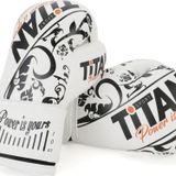 Titan Sport BEYAZ İŞLEMELİ BOKS ELDİVENİ