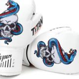 Titan Sport Beyaz Yılan Desenli Boks Eldiveni