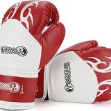 TİTAN SPORT KIRMIZI BEYAZ İŞLEMELİ BOKS ELDİVENİ