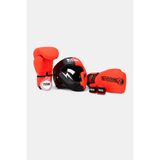 Titan Sport Neon Turuncu Serisi Özel Takım Set , Boks Kaskı, Boks Eldiveni, Dişlik, Bandaj