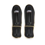 Titan Sport Parlak Siyah Muay Thai, Kick Boks Kaval Koruyucu