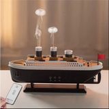 Titanic Gemi Hava Nemlendirici Fonksiyonlu Buhar Makinesi Kumandalı