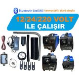 Titanium Çanta Tipi Webasto Dizel Isıtıcı Taşınabilir Bluetooth,Lu 12/24/220 Volt
