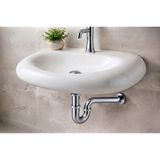 Titanium Design Krom Lavabo Sifonu