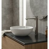 Titanium Design Lüx Kare Nikel Çanak Lavabo Bataryası