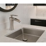 Titanium Design Şelale Nikel Lavabo Bataryası