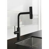 Titanium Design Şelale Spiralli Eviye Bataryası - Siyah