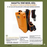 Titanium L3322 Zeytin Hasat Makinesi Sırt Bataryası 33V 22Ah