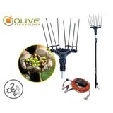 Titanium Olive Tech Akülü Zeytin Hasat Makinesi Çırpma 34V Kartlı Sistem