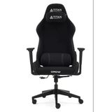 Titanseat Crow Black Kumaş Oyuncu Koltuğu