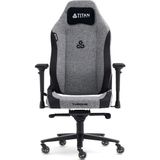 Titanseat Throne Chromium Kumaş Oyuncu Koltuğu - Metalik Gri