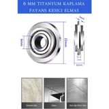 Titanyum 6 mm Elmas Fayans Kesici - Ahşap Rengi
