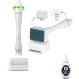 Titanyum Iğneli Ayarlanabilir Iğne Ölçülü (0.25-3.0mm) Dermastamp - Dezenfektan Hediyeli-