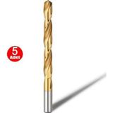 Titanyum Matkap Ucu Hss Metal Ahşap Plastik - 4.5 mm _5 Adet