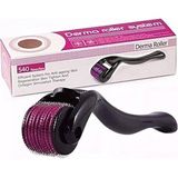 Titanyum Uçlu 540 Igne Derma Roller 0.5 Mm, Cilt Yenileme ve Canlandırma - Ahşap