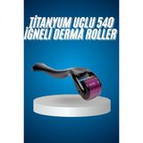Titanyum Uçlu Derma Roller 540 Iğneli 1 mm Gözenek Azaltıcı Akne Izlerine Uygun - Lisinya - Belirtilmemiş