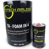 Titech Airless 1k Poliüretan Enjeksiyon Reçinesi - 21.3kg - 0,2 mm